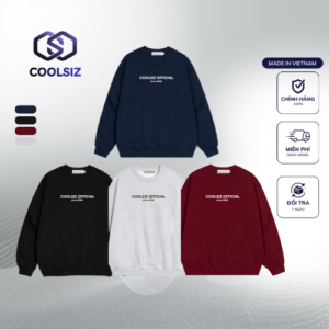 Áo Sweater Ni Bông Form Rộng